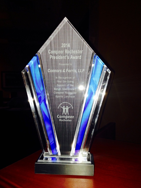 Connors & Ferris Receive Prestigious Award